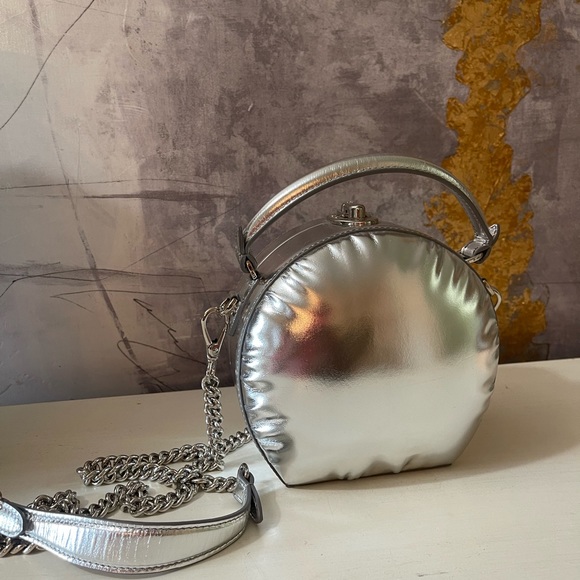 Area X Bertoni 1949 vintage silver handbag - Picture 4 of 9